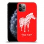 זברה כיסוי מגן קשיח בעיצוב אישי עם השם שלך ל Apple iPhone 11 Pro יחידה אחת סקרין מובייל