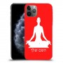 יוגה כיסוי מגן קשיח בעיצוב אישי עם השם שלך ל Apple iPhone 11 Pro יחידה אחת סקרין מובייל