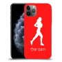 ג'וגלין - אישה כיסוי מגן קשיח בעיצוב אישי עם השם שלך ל Apple iPhone 11 Pro יחידה אחת סקרין מובייל