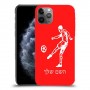 שחקן כדורגל כיסוי מגן קשיח בעיצוב אישי עם השם שלך ל Apple iPhone 11 Pro יחידה אחת סקרין מובייל