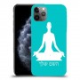 יוגה כיסוי מגן קשיח בעיצוב אישי עם השם שלך ל Apple iPhone 11 Pro יחידה אחת סקרין מובייל
