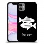 דגים כיסוי מגן קשיח בעיצוב אישי עם השם שלך ל Apple iPhone 11 יחידה אחת סקרין מובייל