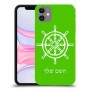 הגה - קפטן - ים כיסוי מגן קשיח בעיצוב אישי עם השם שלך ל Apple iPhone 11 יחידה אחת סקרין מובייל