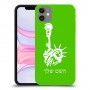 פסל החירות כיסוי מגן קשיח בעיצוב אישי עם השם שלך ל Apple iPhone 11 יחידה אחת סקרין מובייל