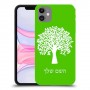 עץ כיסוי מגן קשיח בעיצוב אישי עם השם שלך ל Apple iPhone 11 יחידה אחת סקרין מובייל