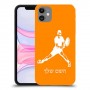 שחקן טניס כיסוי מגן קשיח בעיצוב אישי עם השם שלך ל Apple iPhone 11 יחידה אחת סקרין מובייל