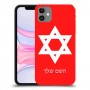 מגן דוד - ישראל כיסוי מגן קשיח בעיצוב אישי עם השם שלך ל Apple iPhone 11 יחידה אחת סקרין מובייל
