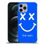 סמיילי כיסוי מגן קשיח בעיצוב אישי עם השם שלך ל Apple iPhone 12 Pro Max יחידה אחת סקרין מובייל