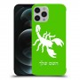 עקרב כיסוי מגן קשיח בעיצוב אישי עם השם שלך ל Apple iPhone 12 Pro Max יחידה אחת סקרין מובייל