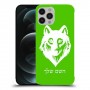 זאב כיסוי מגן קשיח בעיצוב אישי עם השם שלך ל Apple iPhone 12 Pro Max יחידה אחת סקרין מובייל