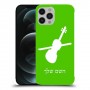 כינור כיסוי מגן קשיח בעיצוב אישי עם השם שלך ל Apple iPhone 12 Pro Max יחידה אחת סקרין מובייל