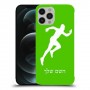 רץ כיסוי מגן קשיח בעיצוב אישי עם השם שלך ל Apple iPhone 12 Pro Max יחידה אחת סקרין מובייל