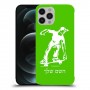 ילד סקייטבורד כיסוי מגן קשיח בעיצוב אישי עם השם שלך ל Apple iPhone 12 Pro Max יחידה אחת סקרין מובייל
