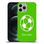 כדורגל - כדור כיסוי מגן קשיח בעיצוב אישי עם השם שלך ל Apple iPhone 12 Pro Max יחידה אחת סקרין מובייל