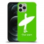 גלישה כיסוי מגן קשיח בעיצוב אישי עם השם שלך ל Apple iPhone 12 Pro Max יחידה אחת סקרין מובייל