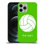 כדורעף - כדור כיסוי מגן קשיח בעיצוב אישי עם השם שלך ל Apple iPhone 12 Pro Max יחידה אחת סקרין מובייל