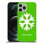 שלג כיסוי מגן קשיח בעיצוב אישי עם השם שלך ל Apple iPhone 12 Pro Max יחידה אחת סקרין מובייל