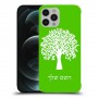 עץ כיסוי מגן קשיח בעיצוב אישי עם השם שלך ל Apple iPhone 12 Pro Max יחידה אחת סקרין מובייל