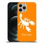 עקרב כיסוי מגן קשיח בעיצוב אישי עם השם שלך ל Apple iPhone 12 Pro Max יחידה אחת סקרין מובייל