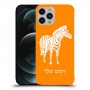 זברה כיסוי מגן קשיח בעיצוב אישי עם השם שלך ל Apple iPhone 12 Pro Max יחידה אחת סקרין מובייל
