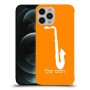 סקספון כיסוי מגן קשיח בעיצוב אישי עם השם שלך ל Apple iPhone 12 Pro Max יחידה אחת סקרין מובייל