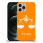 מאזניים כיסוי מגן קשיח בעיצוב אישי עם השם שלך ל Apple iPhone 12 Pro Max יחידה אחת סקרין מובייל