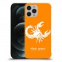 עקרב כיסוי מגן קשיח בעיצוב אישי עם השם שלך ל Apple iPhone 12 Pro Max יחידה אחת סקרין מובייל