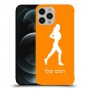 ג'וגלין - אישה כיסוי מגן קשיח בעיצוב אישי עם השם שלך ל Apple iPhone 12 Pro Max יחידה אחת סקרין מובייל
