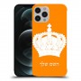 כתר מלכותי כיסוי מגן קשיח בעיצוב אישי עם השם שלך ל Apple iPhone 12 Pro Max יחידה אחת סקרין מובייל