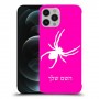 עכביש כיסוי מגן קשיח בעיצוב אישי עם השם שלך ל Apple iPhone 12 Pro Max יחידה אחת סקרין מובייל