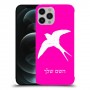 ציפור לבלוע כיסוי מגן קשיח בעיצוב אישי עם השם שלך ל Apple iPhone 12 Pro Max יחידה אחת סקרין מובייל