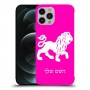 אריה כיסוי מגן קשיח בעיצוב אישי עם השם שלך ל Apple iPhone 12 Pro Max יחידה אחת סקרין מובייל