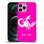 עקרב כיסוי מגן קשיח בעיצוב אישי עם השם שלך ל Apple iPhone 12 Pro Max יחידה אחת סקרין מובייל