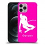 סקִי כיסוי מגן קשיח בעיצוב אישי עם השם שלך ל Apple iPhone 12 Pro Max יחידה אחת סקרין מובייל
