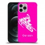 אופנוע שלג כיסוי מגן קשיח בעיצוב אישי עם השם שלך ל Apple iPhone 12 Pro Max יחידה אחת סקרין מובייל