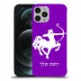 קשת כיסוי מגן קשיח בעיצוב אישי עם השם שלך ל Apple iPhone 12 Pro Max יחידה אחת סקרין מובייל