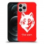 זאב כיסוי מגן קשיח בעיצוב אישי עם השם שלך ל Apple iPhone 12 Pro Max יחידה אחת סקרין מובייל