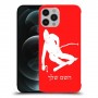 סקִי כיסוי מגן קשיח בעיצוב אישי עם השם שלך ל Apple iPhone 12 Pro Max יחידה אחת סקרין מובייל