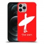 גלישה כיסוי מגן קשיח בעיצוב אישי עם השם שלך ל Apple iPhone 12 Pro Max יחידה אחת סקרין מובייל