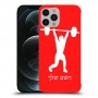 הרמת משקולות כיסוי מגן קשיח בעיצוב אישי עם השם שלך ל Apple iPhone 12 Pro Max יחידה אחת סקרין מובייל