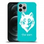 זאב כיסוי מגן קשיח בעיצוב אישי עם השם שלך ל Apple iPhone 12 Pro Max יחידה אחת סקרין מובייל