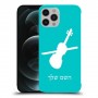 כינור כיסוי מגן קשיח בעיצוב אישי עם השם שלך ל Apple iPhone 12 Pro Max יחידה אחת סקרין מובייל