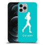 ג'וגלין - אישה כיסוי מגן קשיח בעיצוב אישי עם השם שלך ל Apple iPhone 12 Pro Max יחידה אחת סקרין מובייל