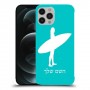 גלישה כיסוי מגן קשיח בעיצוב אישי עם השם שלך ל Apple iPhone 12 Pro Max יחידה אחת סקרין מובייל