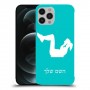 אימון ספורט - אישה כיסוי מגן קשיח בעיצוב אישי עם השם שלך ל Apple iPhone 12 Pro Max יחידה אחת סקרין מובייל