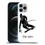 סקִי כיסוי מגן קשיח בעיצוב אישי עם השם שלך ל Apple iPhone 12 Pro Max יחידה אחת סקרין מובייל