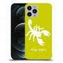 עקרב כיסוי מגן קשיח בעיצוב אישי עם השם שלך ל Apple iPhone 12 Pro Max יחידה אחת סקרין מובייל