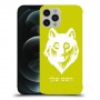 זאב כיסוי מגן קשיח בעיצוב אישי עם השם שלך ל Apple iPhone 12 Pro Max יחידה אחת סקרין מובייל