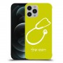 רופא סטטוסקופ כיסוי מגן קשיח בעיצוב אישי עם השם שלך ל Apple iPhone 12 Pro Max יחידה אחת סקרין מובייל