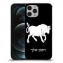 שור כיסוי מגן קשיח בעיצוב אישי עם השם שלך ל Apple iPhone 12 Pro יחידה אחת סקרין מובייל
